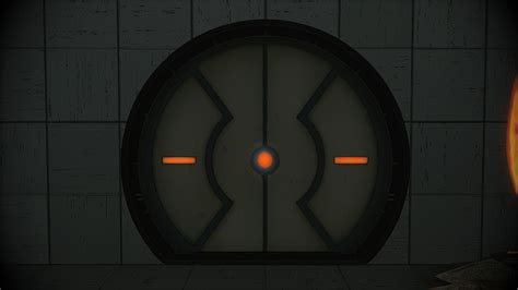 Orange Portal 1 Door Portal 2 Mods