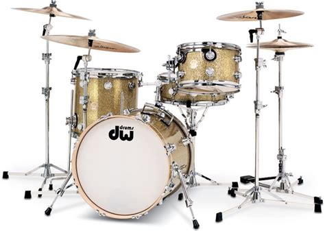 Collector S Series Gold Glass Finishply™ With Chrome Hardware Drums Dw Drums Drum Kits