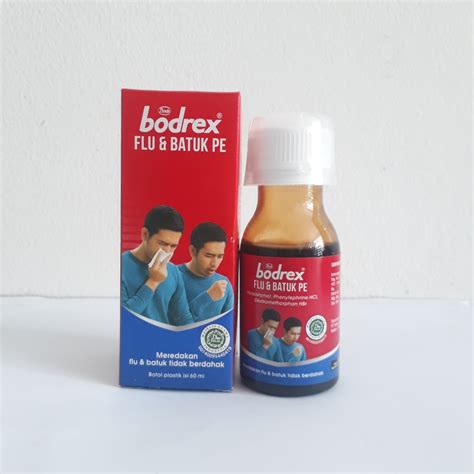 Jual Bodrex Syrup Flu Dan Batuk Pe Ml Shopee Indonesia