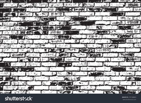 Brick Wall Overlay Texture Your Design Vetor Stock Livre De Direitos