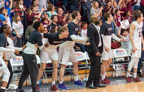 Colgate Men’s Basketball Wins First Patriot League Championship in 23 ...