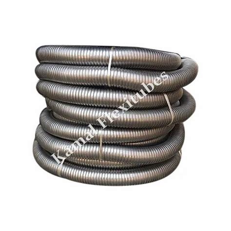 Silver Round Smooth Bore Interlock Flexible Hose At Rs 120 Meter In