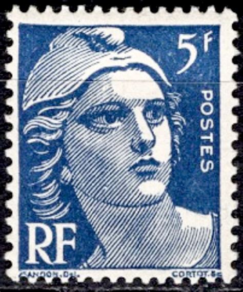 Timbre France Yvert 719B France Scott 542B 0 20 StampsFrance