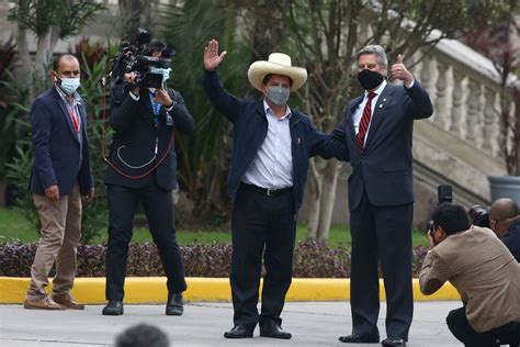 El presidente de la República Francisco Sagasti se reúne con el