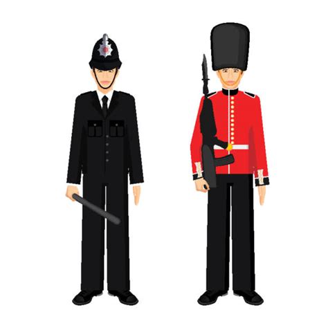 Best Cartoon Of A British Policeman Illustrations Royalty Free Vector