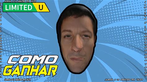 COMO PEGAR ESSE ITEM Limited UGC GRÁTIS Adam Sandler ROBLOX EVENTO