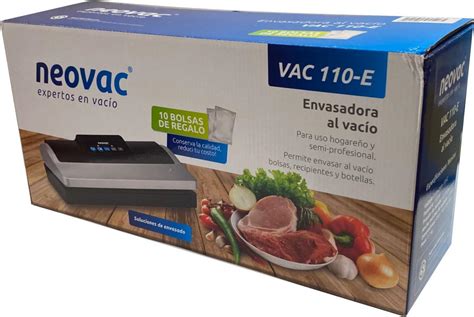 Venta Online ENVASADORA AL VACIO EXTERNA VAC 110 E HOGAREÑA NEOVAC