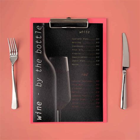 Custom Menu Printers, Restaurant Menu Printing - PrintWow