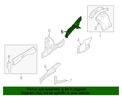 Nissan Pathfinder Upper Rail F Kama Oem Parts Online