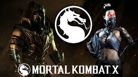 Mortal Kombat X Ps Scorpion Ninjutsu Hellfire Kitana Assassin