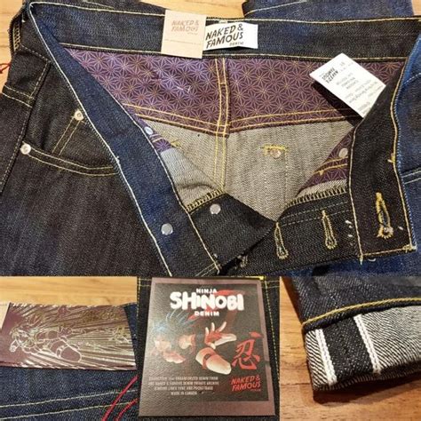 Jual Naked Famous Denim Super Skinny Guy Ninja Shinobi Limited