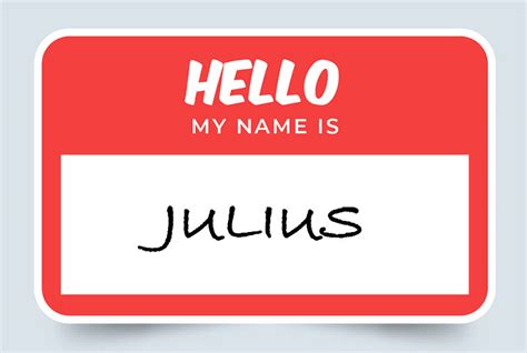 Julius Name Meaning: Origin and Significance