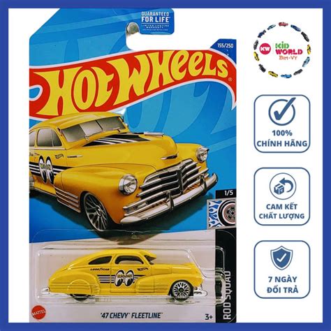 Xe mô hình Hot Wheels basic Chevy Fleetline HCV Shopee Việt Nam