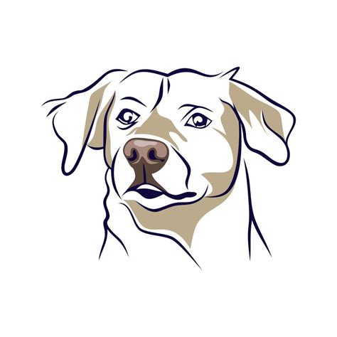 vector dog illustration logo 22799846 Vector Art at Vecteezy