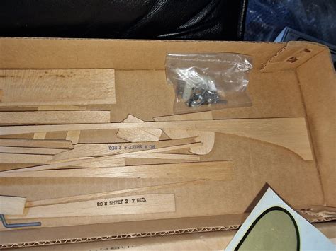 Vintage Top Flite Models Schoolmaster Rc Aircraft Kit Balsa 39 Wing