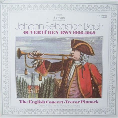 Bach Ouvert Ren Bwv Vinyl Lp Schallplatte Trevor