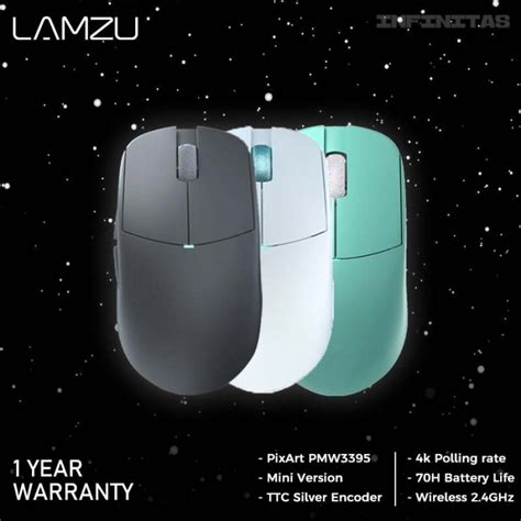 Jual Lamzu Atlantis Mini Pro K Wireless Ultra Light Ambidex Gaming