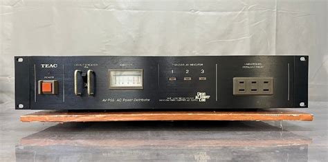 【傷や汚れあり】 1092 現状品 オーディオ機器 Acパワーディストリビューター Teac Av P55 ティアックの落札情報詳細