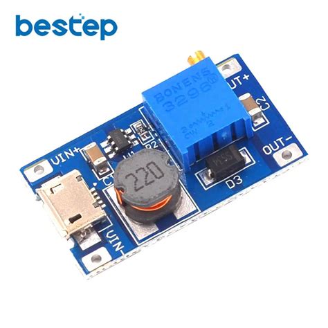 Dc Dc Adjustable Boost Module A Boost Plate A Step Up Module With