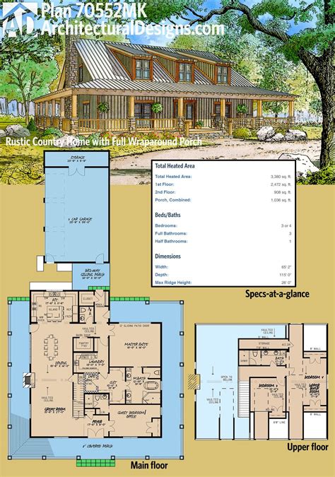 Rustic Farm House Plans: How To Bring Country Charm To Your Home - House Plans