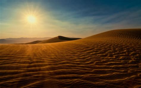 Fondos De Pantalla Desierto Sol Arena Calor Cielo Ligero