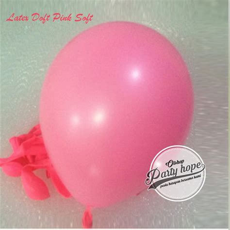 Jual Balon Doff Pink Balon Doft Pink Balon Warna Pink Balon Karet