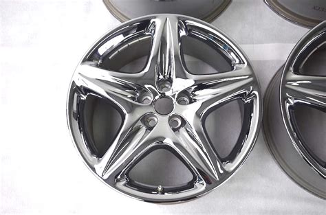 JAGUAR XJ8, XJ350 8,5 x 19-INCH ALLOY WHEELS, CHROME WHEELS RIMS, 2W93 ...