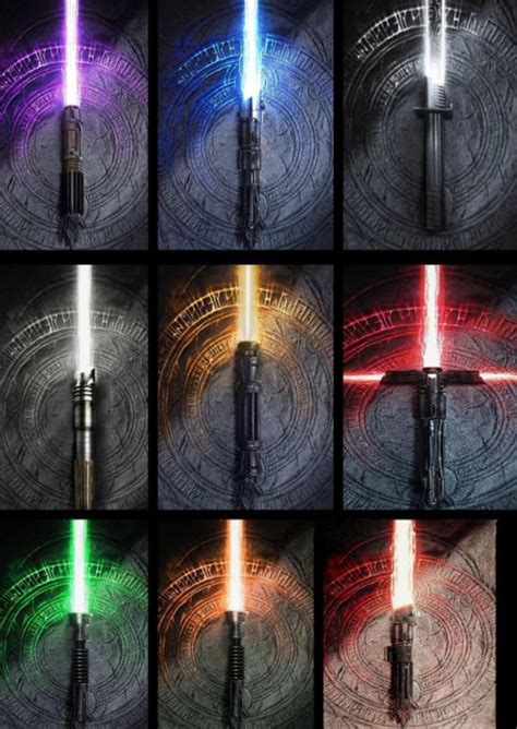 Star Wars Lightsaber Colors