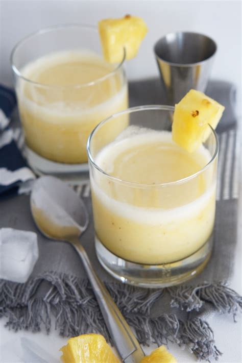 Pineapple Rum Slush - Savored Sips