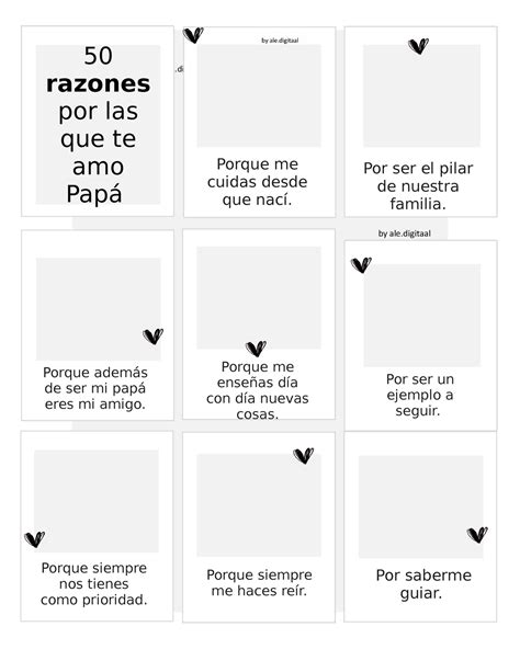 Vivienda Depender de estéreo 50 razones por las que te amo