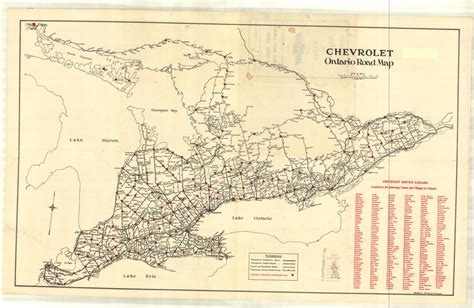 Road Map Of Ontario Wynne Karlotte