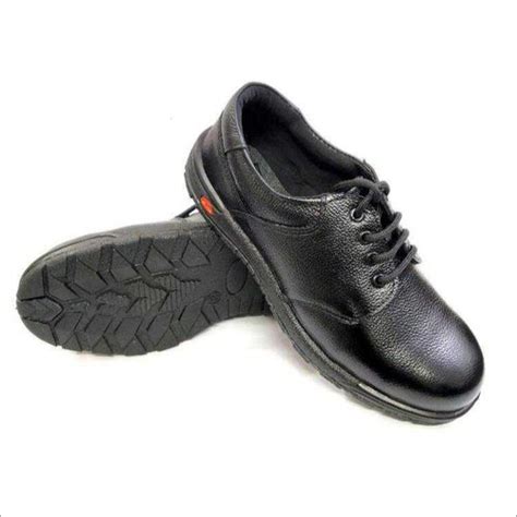 Black Leather Safety Shoes at Best Price in Dewas | Mehul Industrial ...