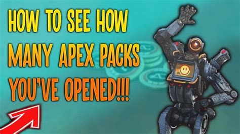 Apex Pack Tracker See How Many Apex Legends Packs Youve Opened Izood