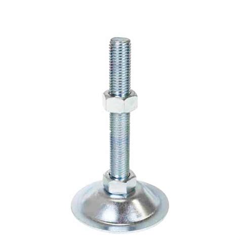 100mm X M16 Steel Fixed Leveling Foot LVR096 Richmond Rolling