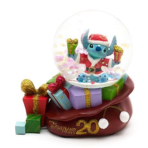 Disney Lilo And Stitch Christmas Snow Globe Disney Hats Disney Lilo