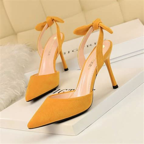 Korean Fashion Slim Heels In 2020 Super High Heels Heels Women Shoes