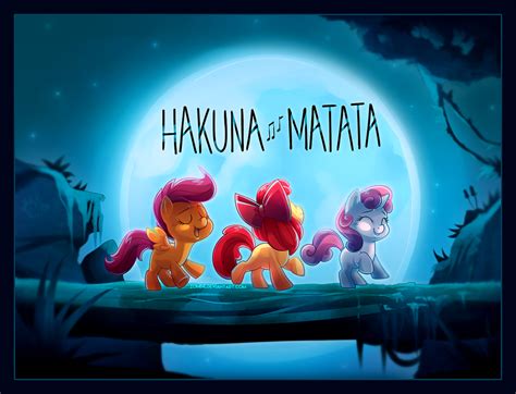 CMC Hakuna Matata - My Little Pony Friendship is Magic Fan Art (40178181) - Fanpop