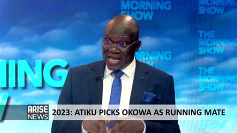 2023 Atiku Picks Okowa As Running Mate News Segment YouTube