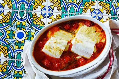 Bacalao Al Horno Con Alioli Y Pisto Mari Cocinillas