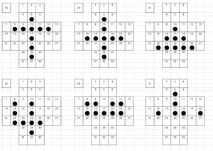 問題集5ペグソリテアをもっと楽しく Ⅳ ボードゲーム 作る楽しさ 遊ぶ楽しさ ご一緒しませんか