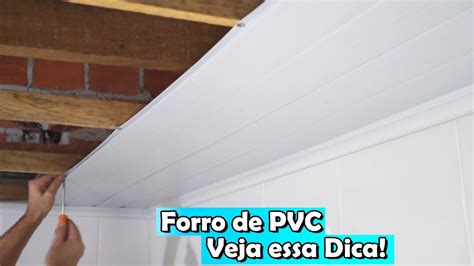 Forro De PVC Como Colocar Dicas Do Fernando YouTube