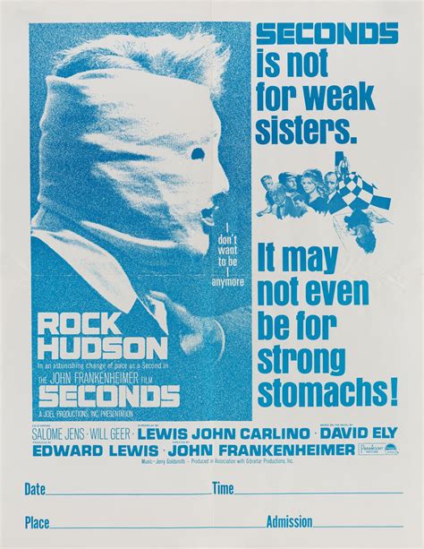 Seconds Original 1966 U.S. Mini Movie Poster - Posteritati Movie Poster ...