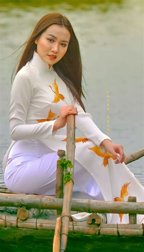 Ghim C A Anh Tran Tr N Hot Ao Dai Con G I O D I H Nh Nh