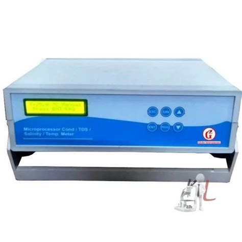 Microprocessor Based Conductivity Tds Salinity Temperature Meter