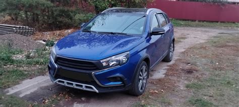 Накладка на решётку радиатора ФЬЮЖЕН — Lada Vesta SW Cross (1G), 1,8 л ...
