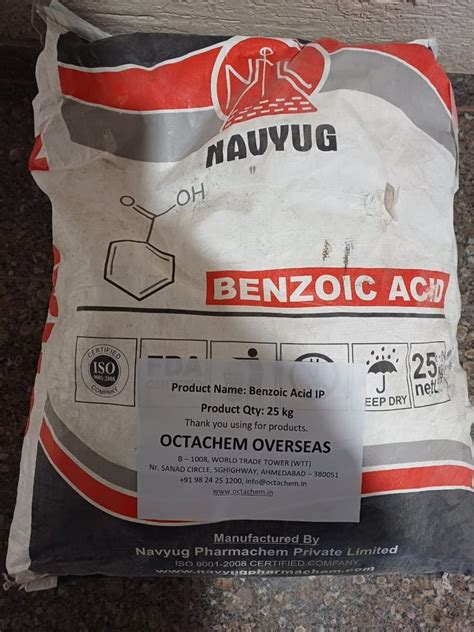 BENZOIC ACID IP At Rs 250 Kg Ahmedabad ID 25170410430