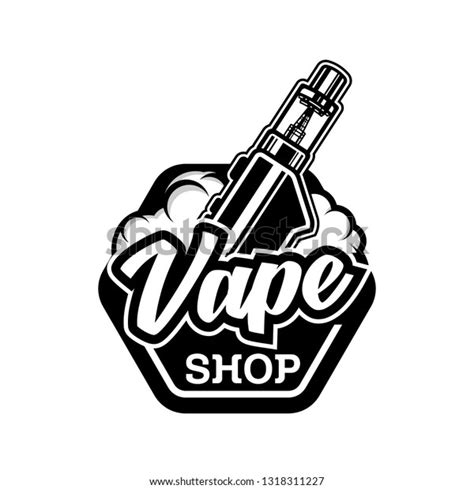 Vape Icon Vector Stock Vector Royalty Free 1318311227 Shutterstock