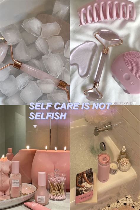 Pink Aesthetic Self Care Inspo In Pink Aesthetic Self Care