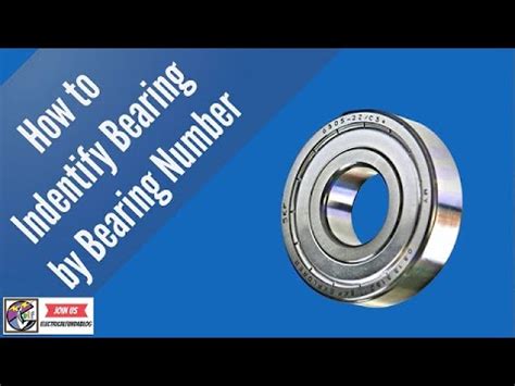 How To Identify Bearings By Bearing Numbers Calculation And