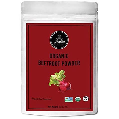 Organic Beet Root Powder Ounces By Naturevibe Botanicals Raw Non